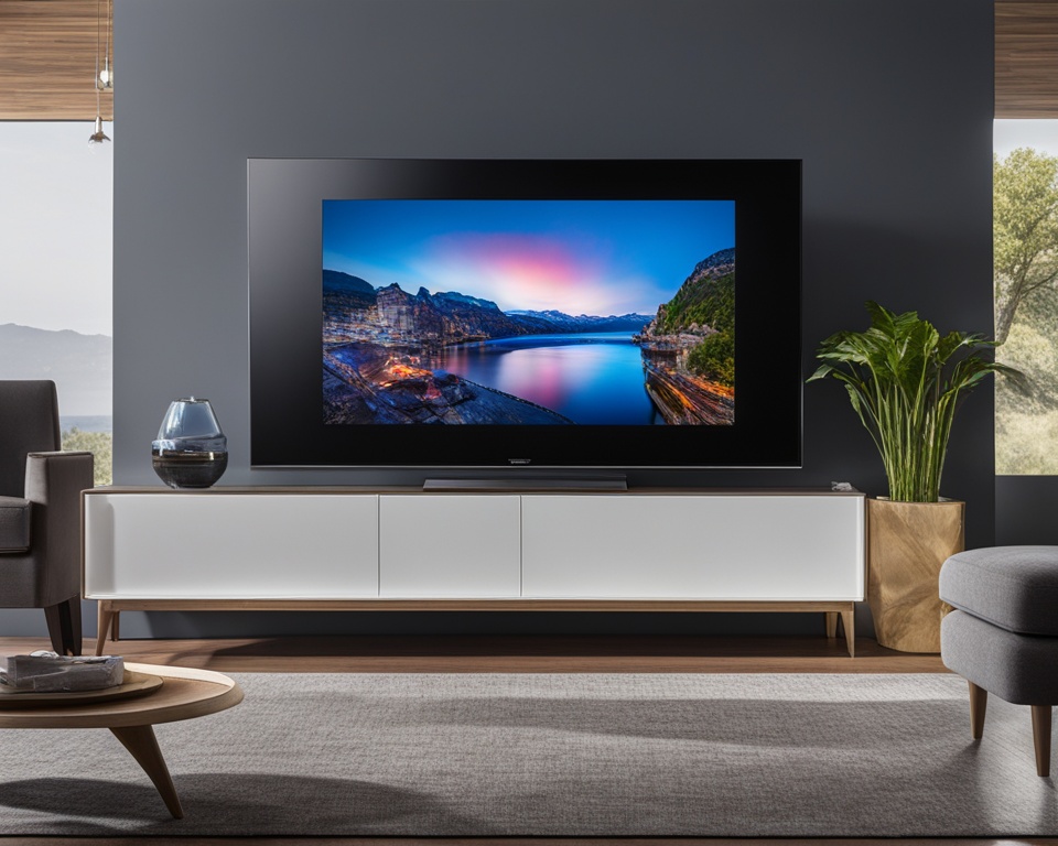 4K UHD TV display