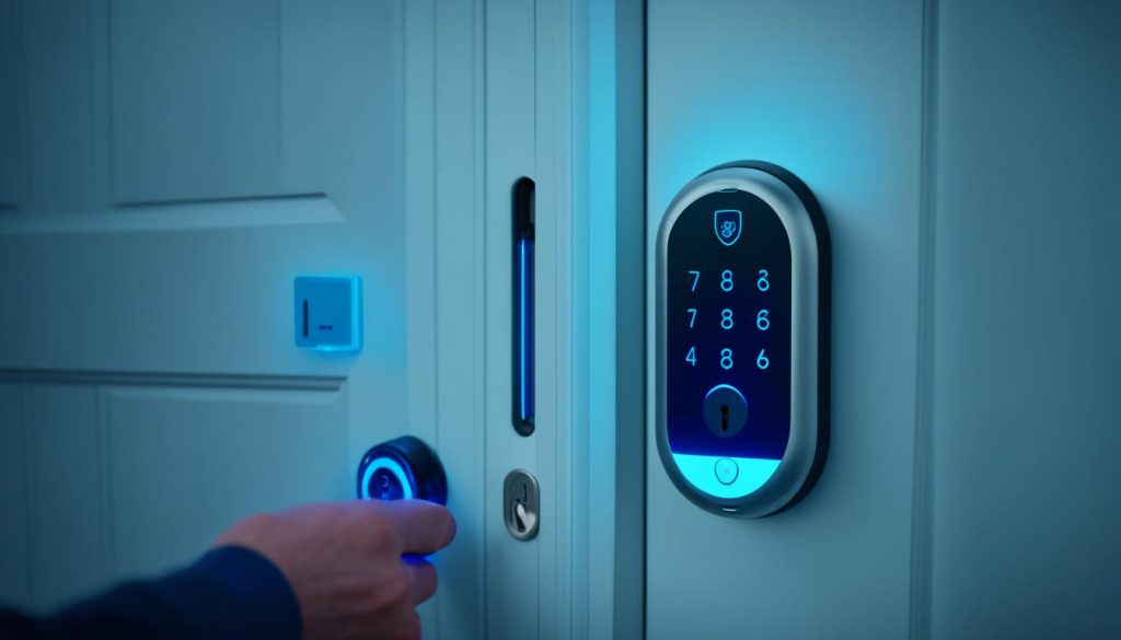 Smart lock installation