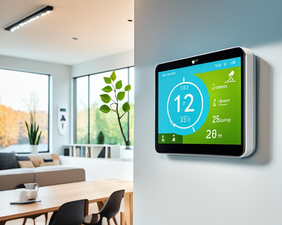 Smart thermostat energy efficiency