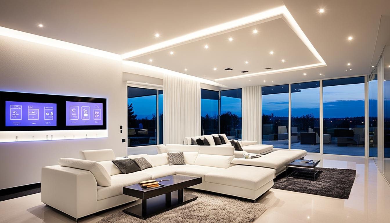 automated home lighting system