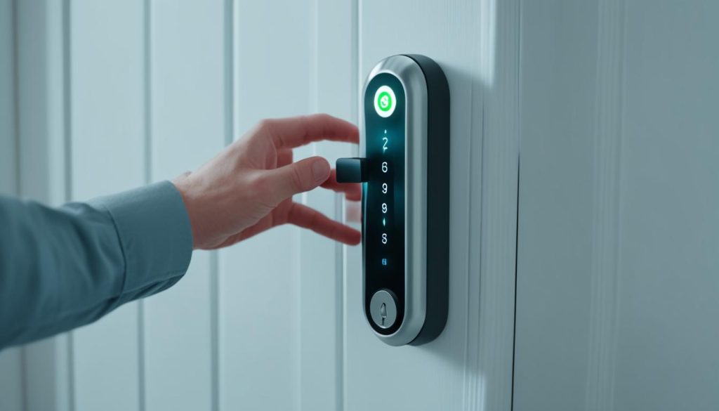 battery-powered smart lock