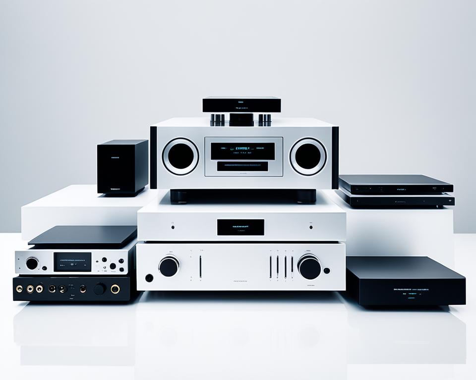 high-quality audio system components