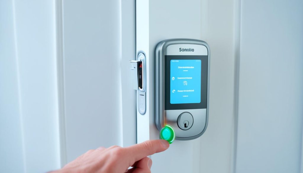 smart lock installation