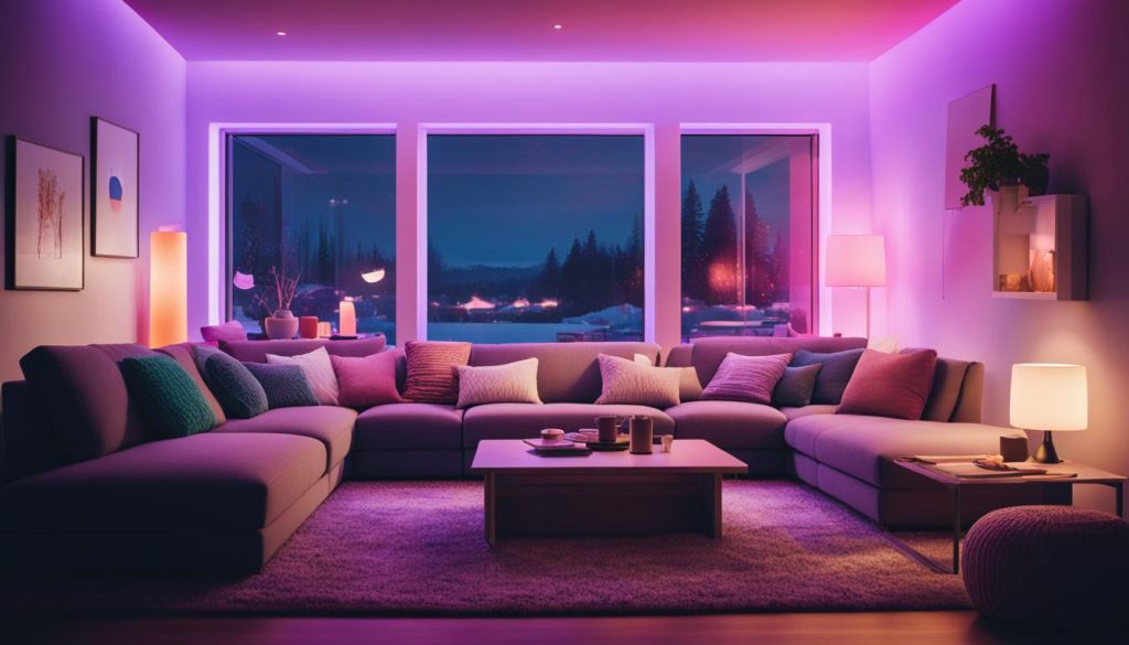 Philips Hue smart bulbs