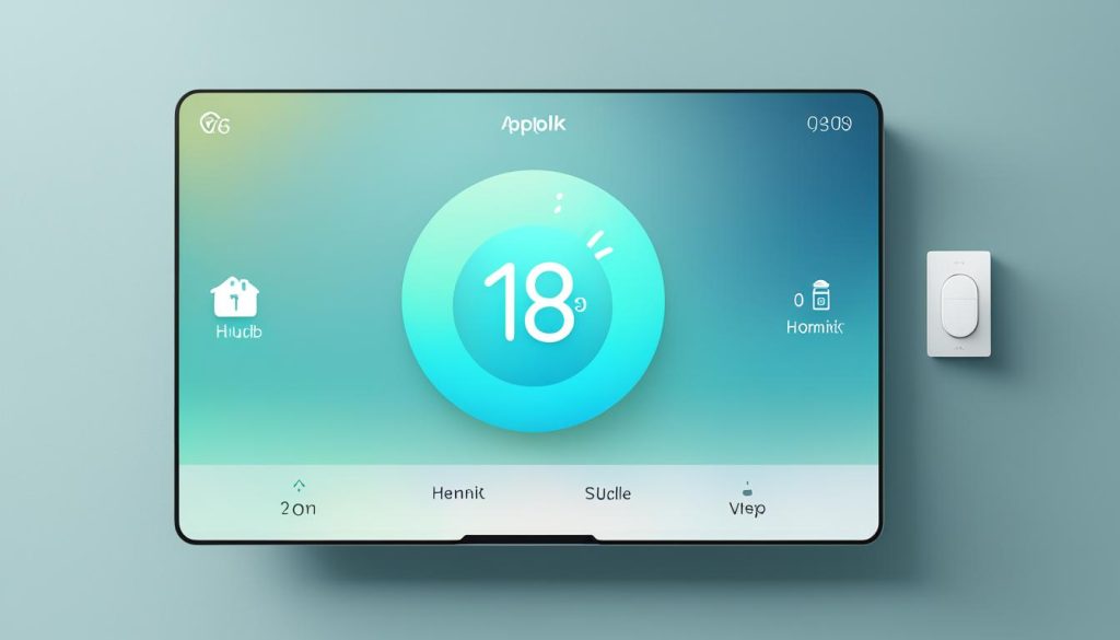 home app interface