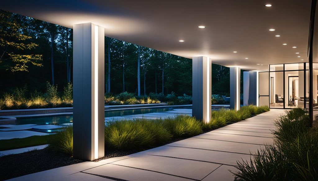 modern outdoor lighting design