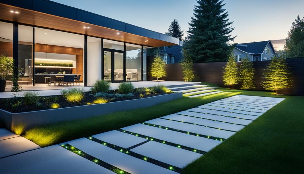 smart exterior lights