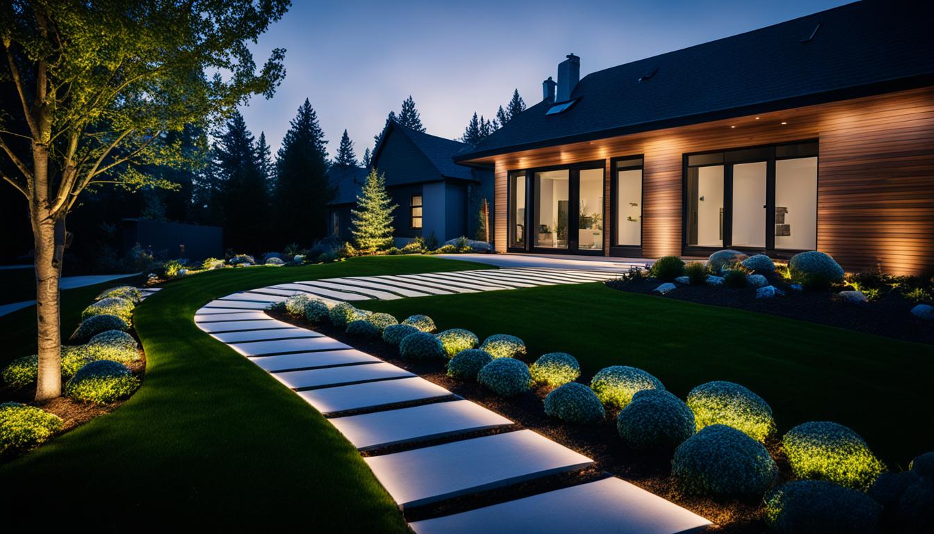 smart exterior lights