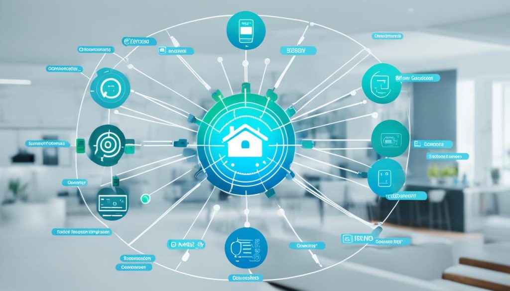 smart home security system connectivity