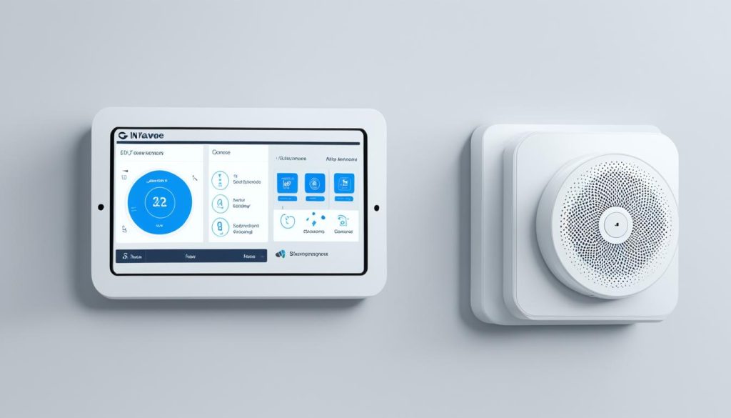 z-wave alarm system components