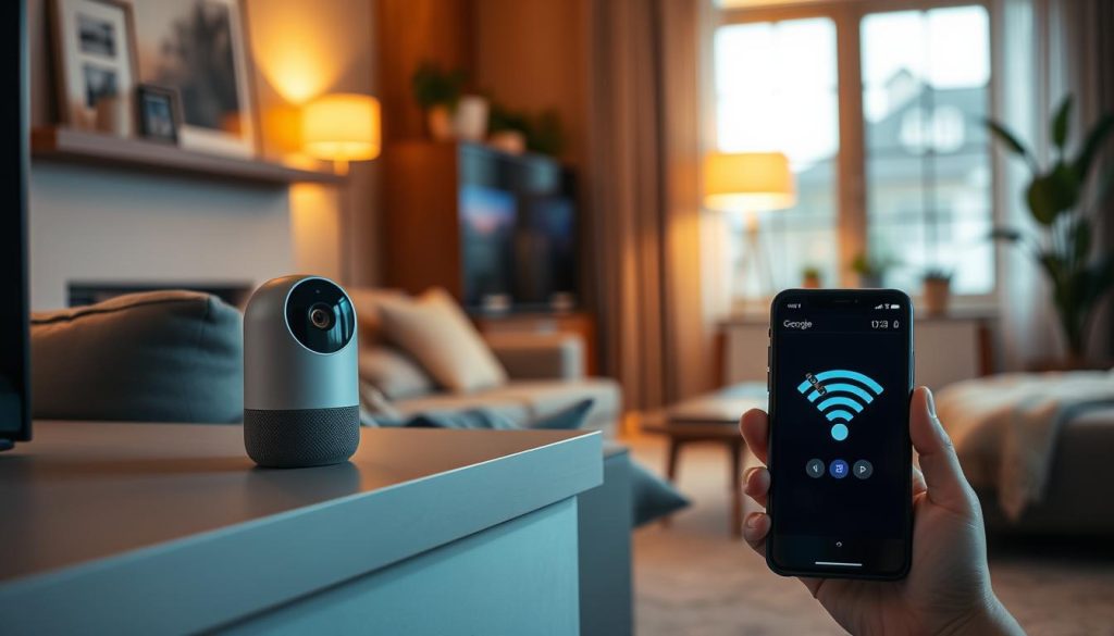 Connecting to Wi-Fi with Google Nest Cam