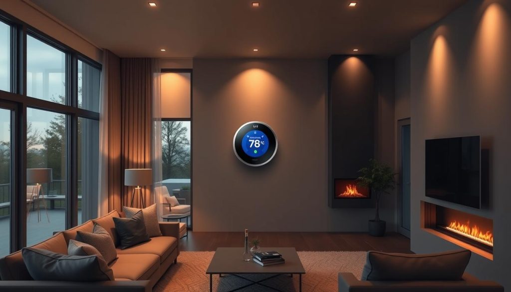 Nest Learning Thermostat enhancing smart home comfort