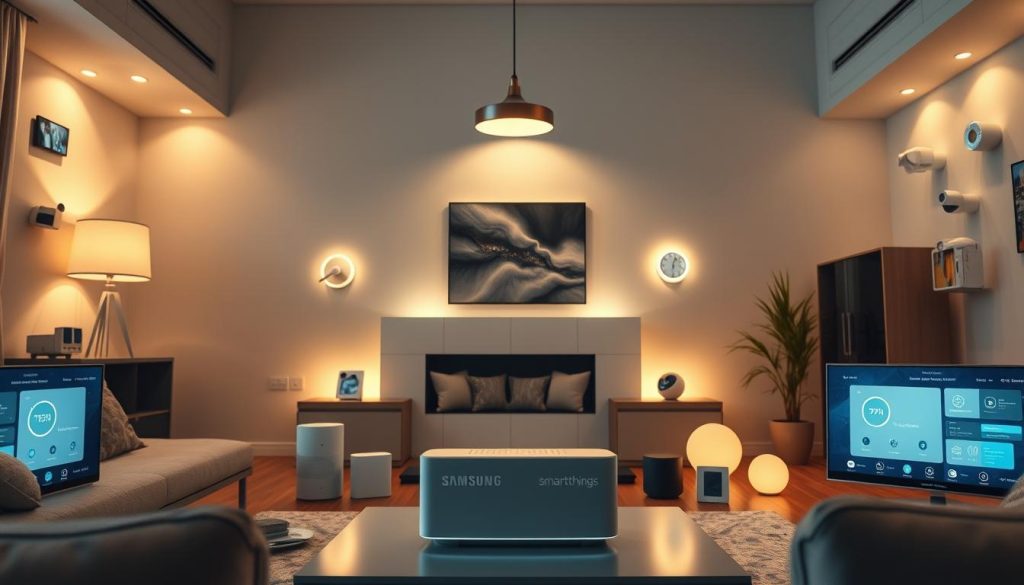 Samsung SmartThings Hub as a Smart Home Command Center