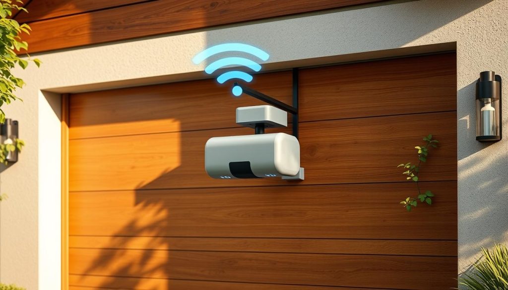 WiFi enabled garage door opener