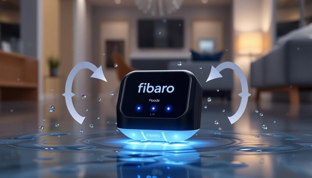 how Fibaro Flood Sensor works