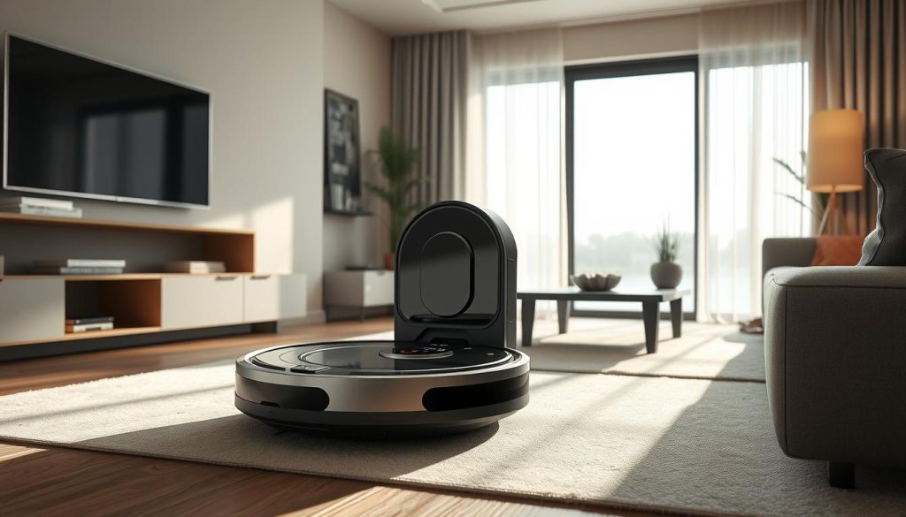 self-emptying robot vacuum