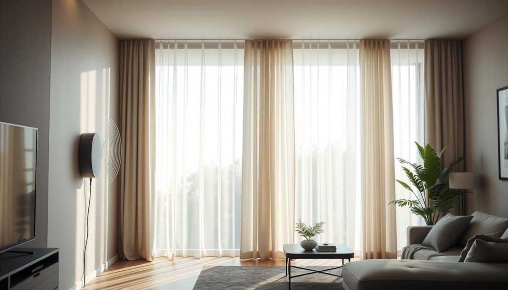 voice-controlled curtain opener