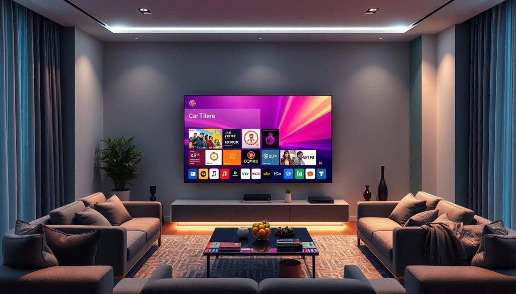 LG C2 OLED TV user interface