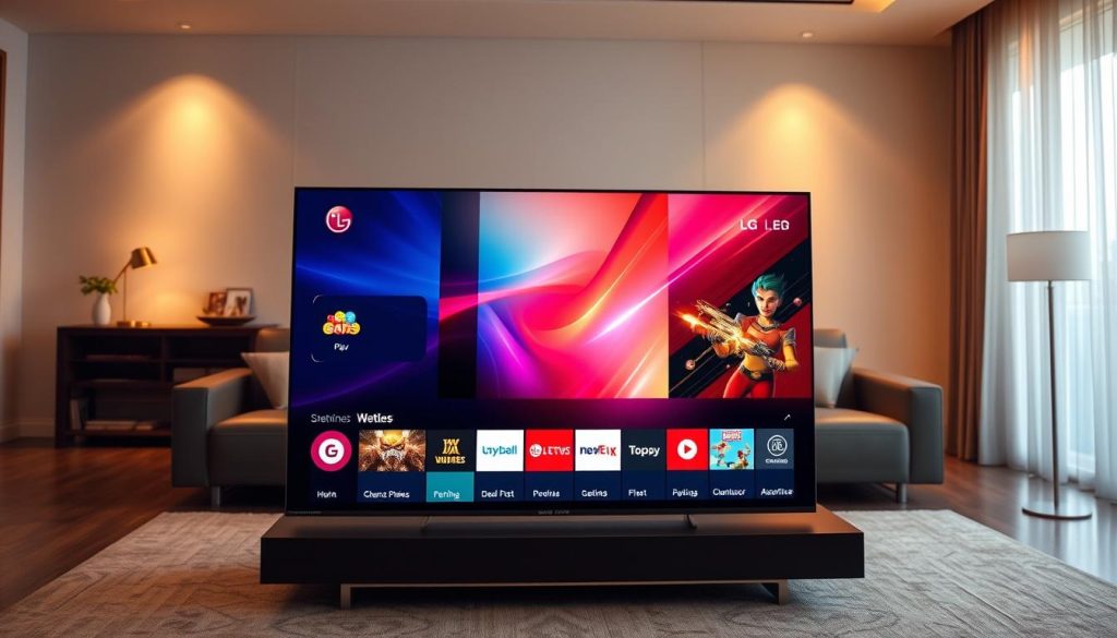 LG G2 OLED TV webOS interface