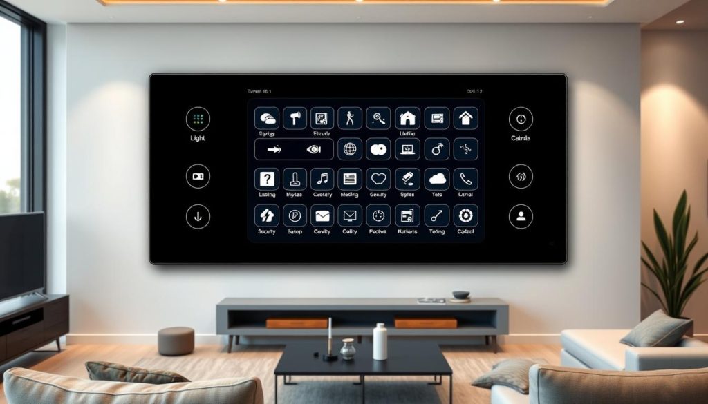 Home automation control panel