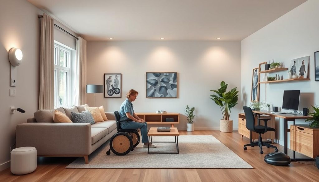 Disability-friendly smart home features