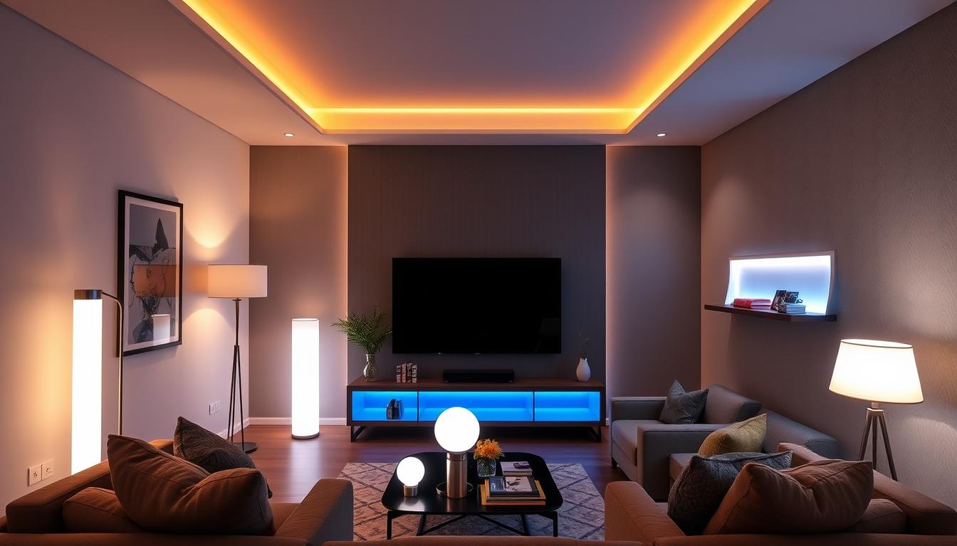 How to set up smart lighting