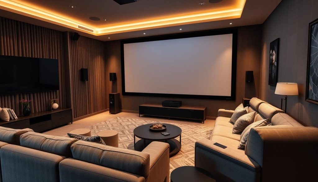 home cinema setup