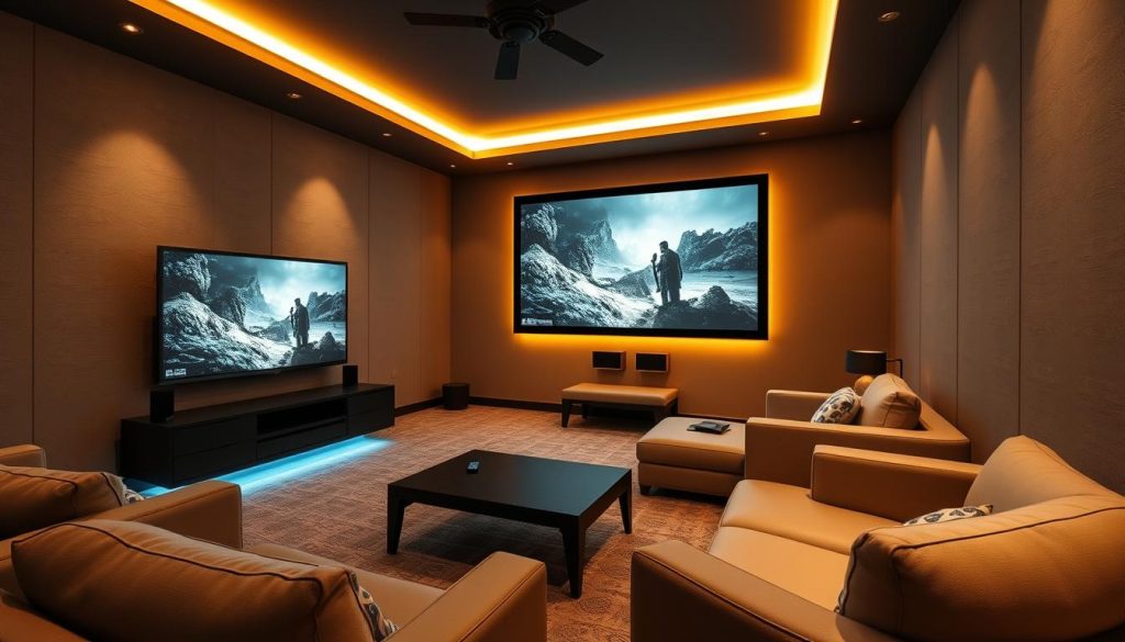 smart home theater lighting