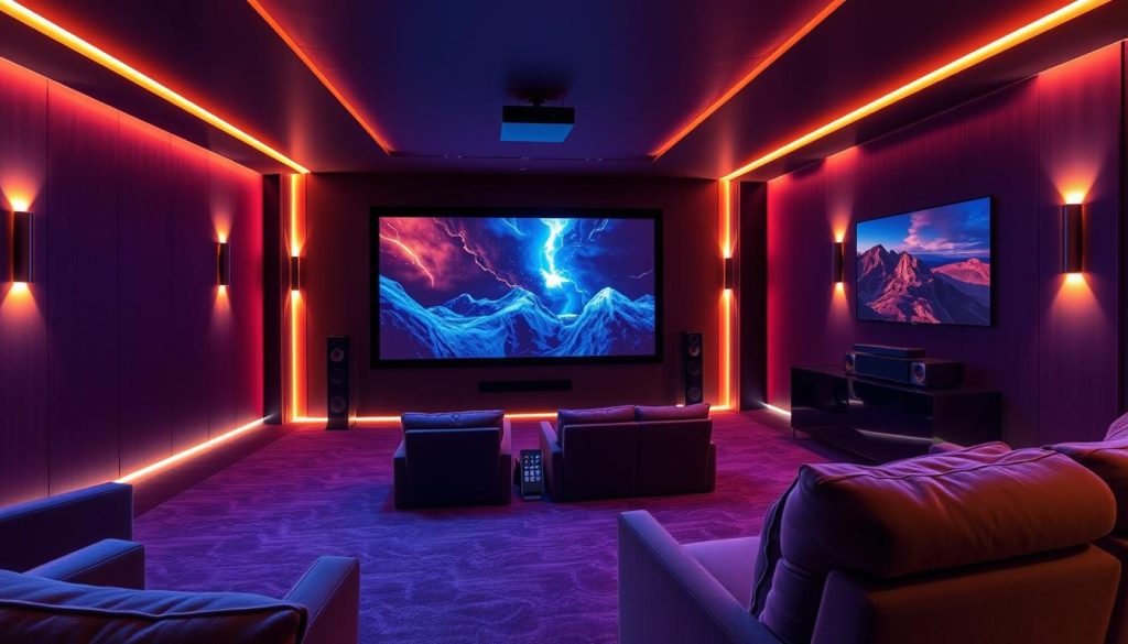 voice-controlled home theater